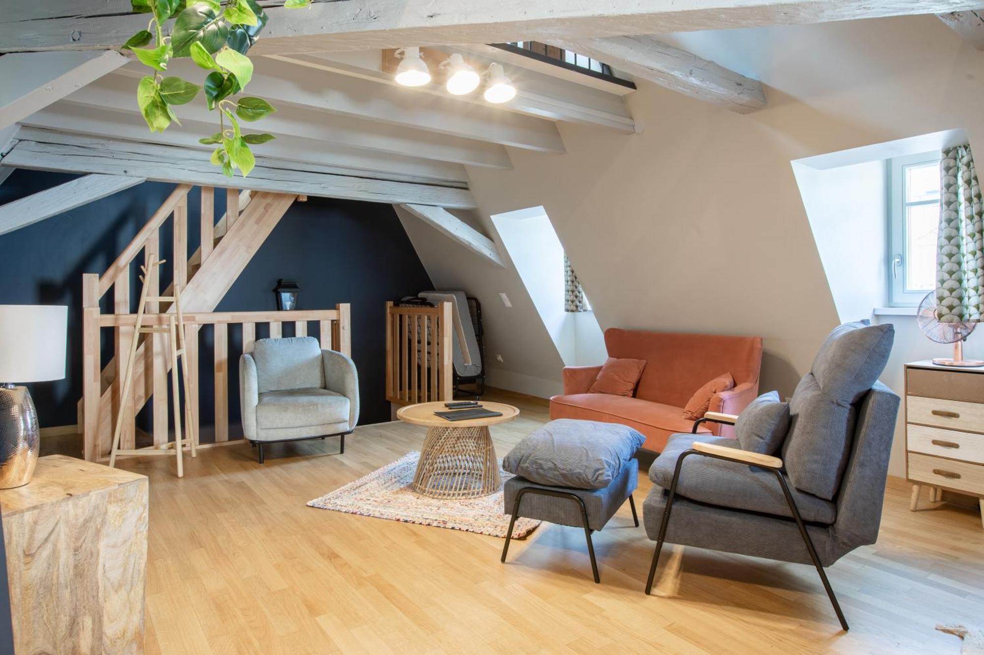 Duplex Atypique Au Coeur De Mulhouse Apartment ภายนอก รูปภาพ