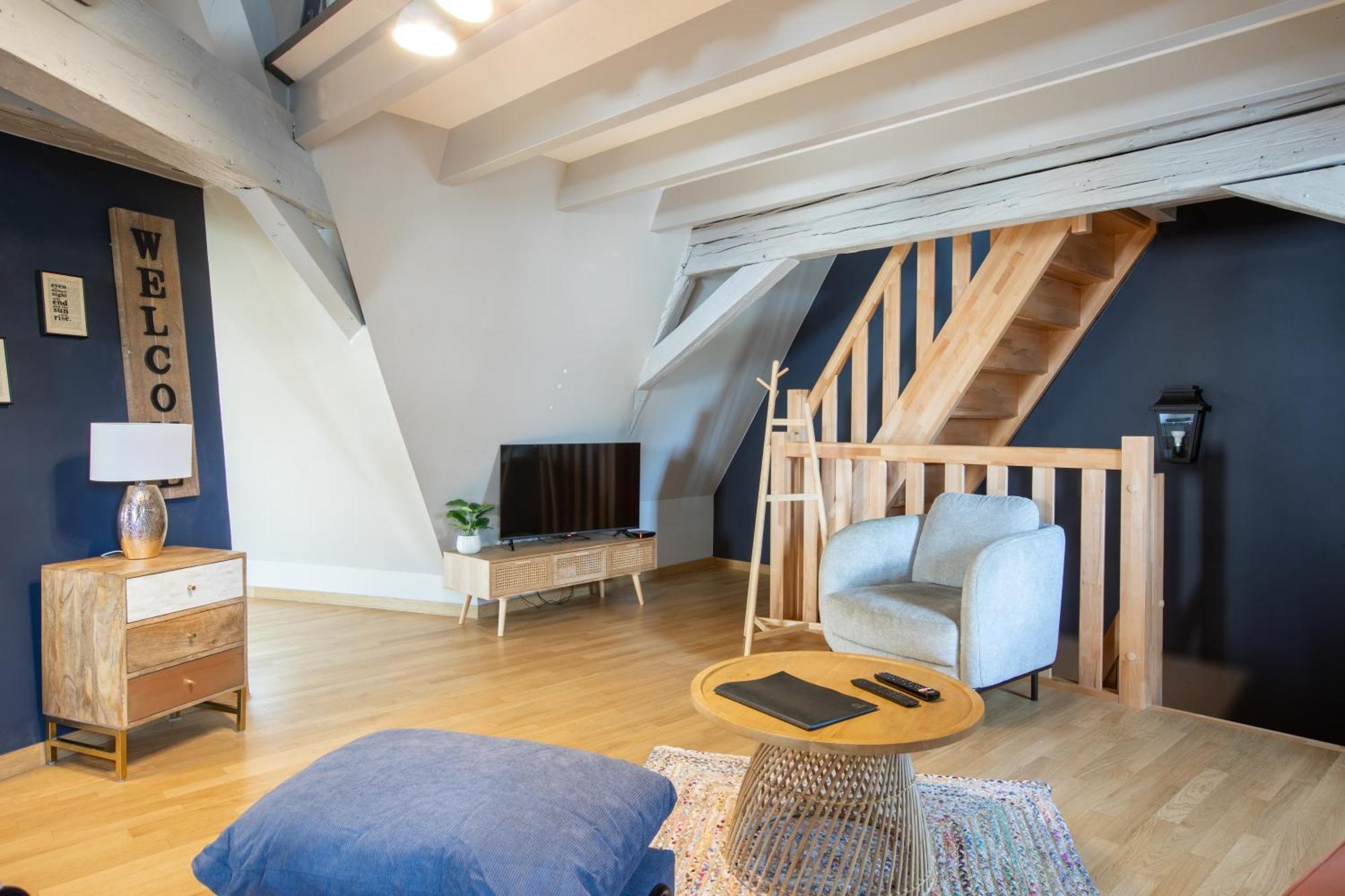 Duplex Atypique Au Coeur De Mulhouse Apartment ภายนอก รูปภาพ